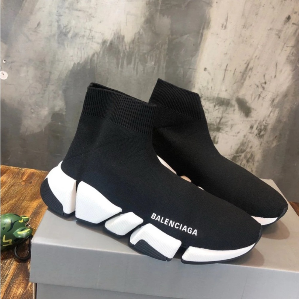 size 10 Balenciaga sock shoes both genders can wear